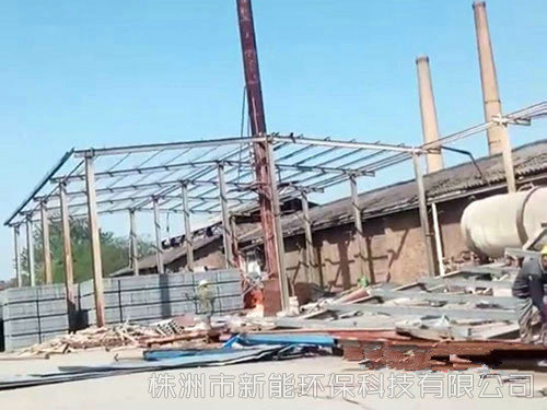 鋼構(gòu)廠(chǎng)房拆除、回收 (1)