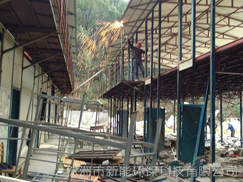 鋼構(gòu)廠房拆除、回收 (4)